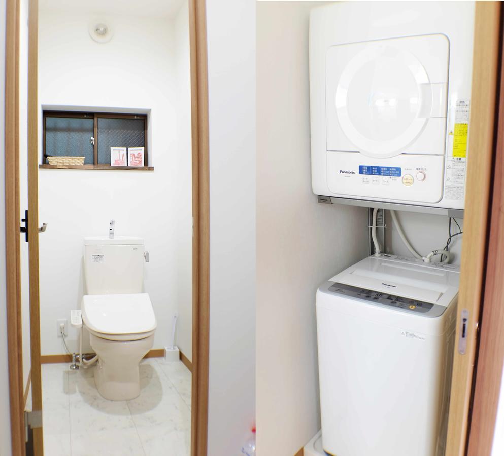 Umbrella House Hostel Osaka Bagian luar foto