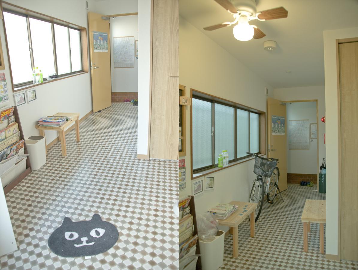 Umbrella House Hostel Osaka Bagian luar foto