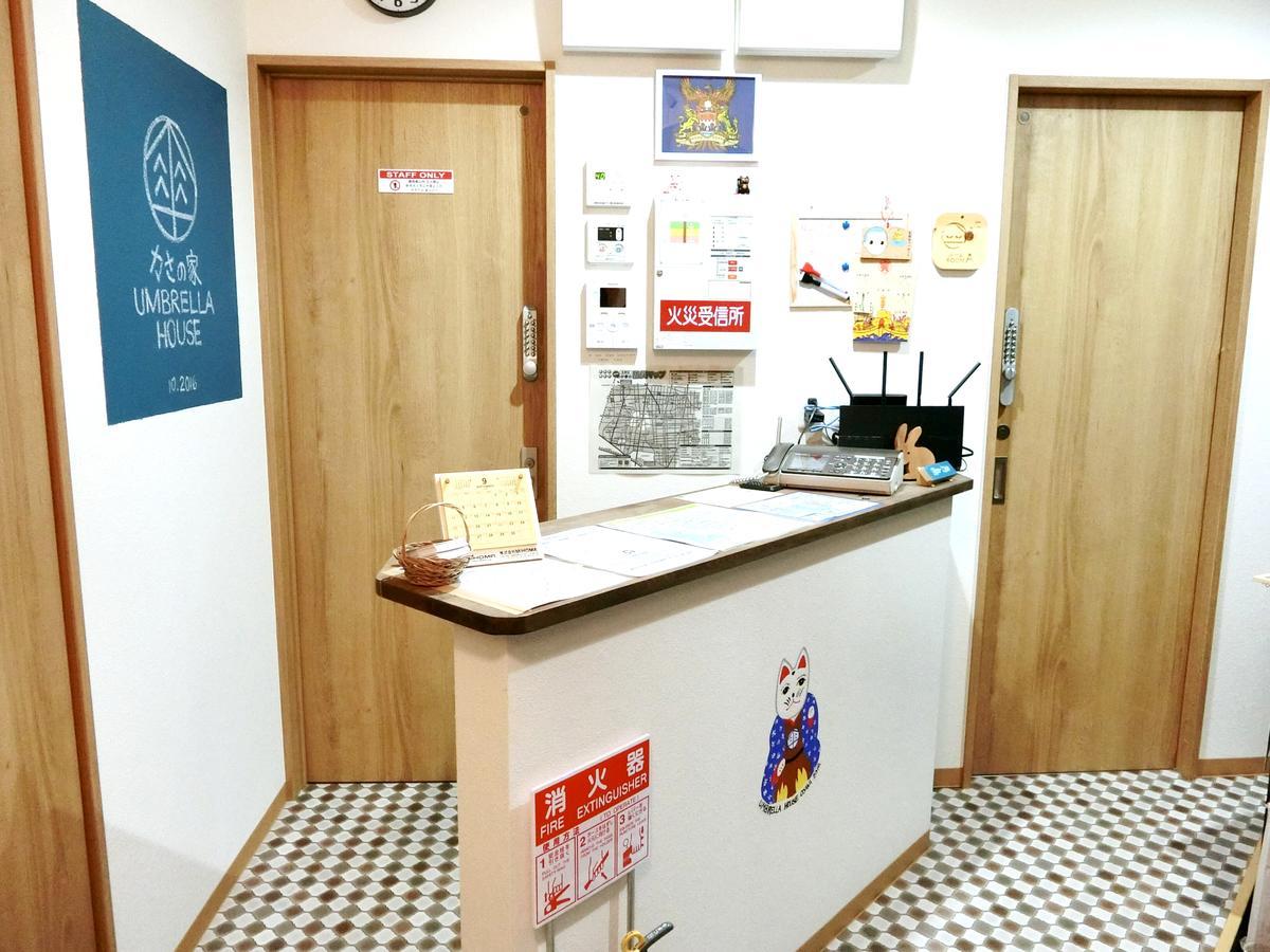 Umbrella House Hostel Osaka Bagian luar foto
